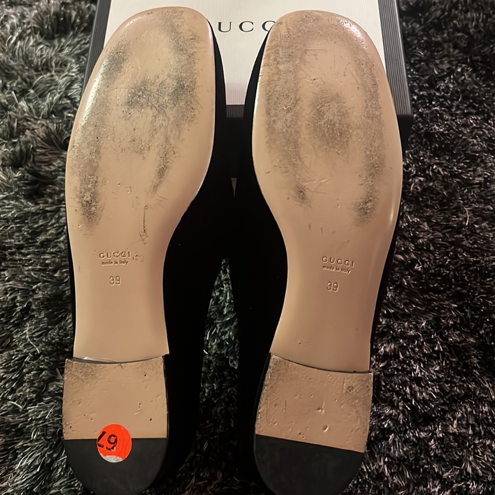 Gucci iridescent crystal black loafer, size 39 - Picture 5 of 9